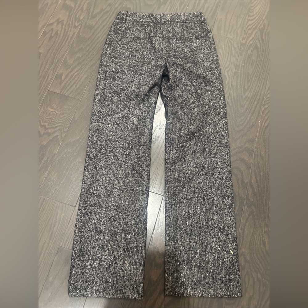 christian dior Women’s Paris wool pants Size 2 Small Black White gray Pattern - Picture 5 of 8